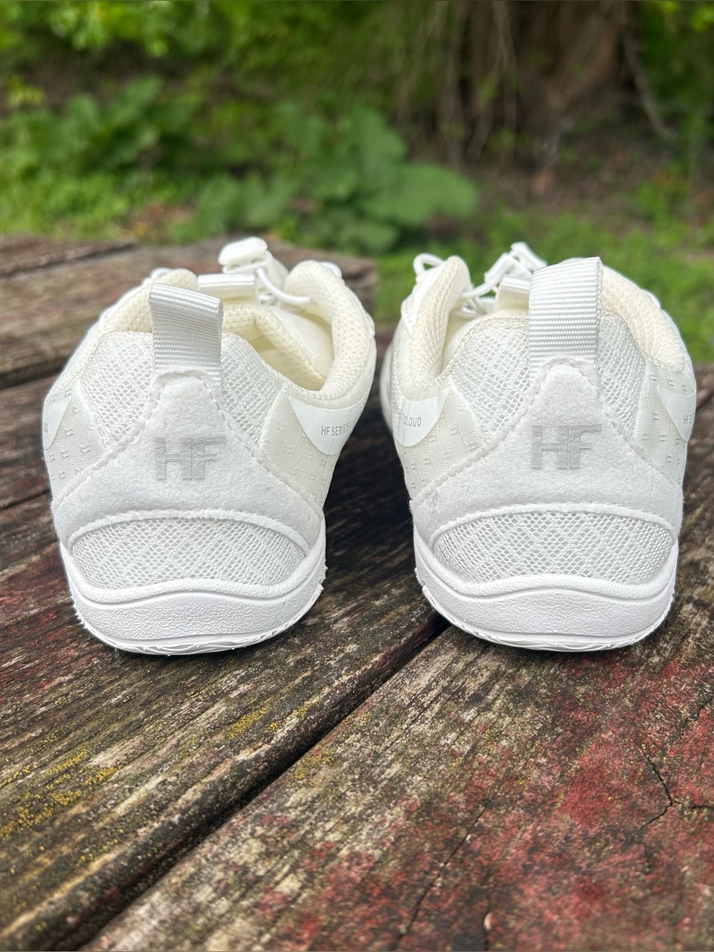 Hike Footwear HF Series Cloud Barefoot Sneaker White Grey EU 3 W 7 M 5 - Picture 4 of 6